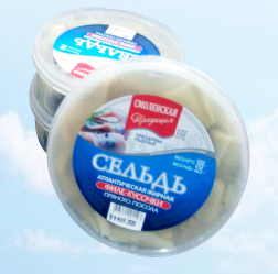 Сельдь атлантическая, жирная, филе-кусочки