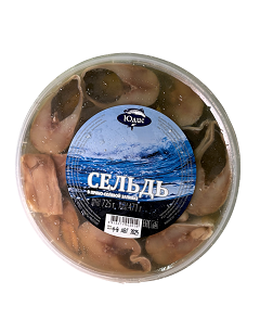 Сельдь тихоокеанская (кусок) в пряно-солевой заливке 725г